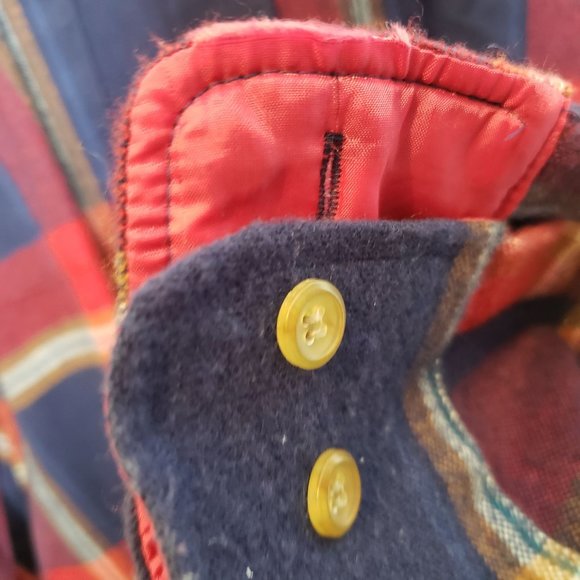 Vintage Flannel Shirt Arrow Sport Big And Tall 3X Acrylic Hong Kong - Picture 7 of 8